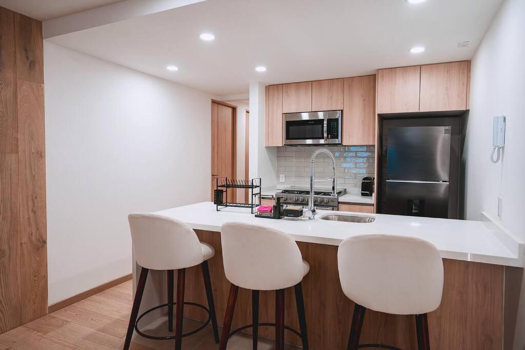Apartment Stunning 3br With Pool, Gym, Coworking In Condesa