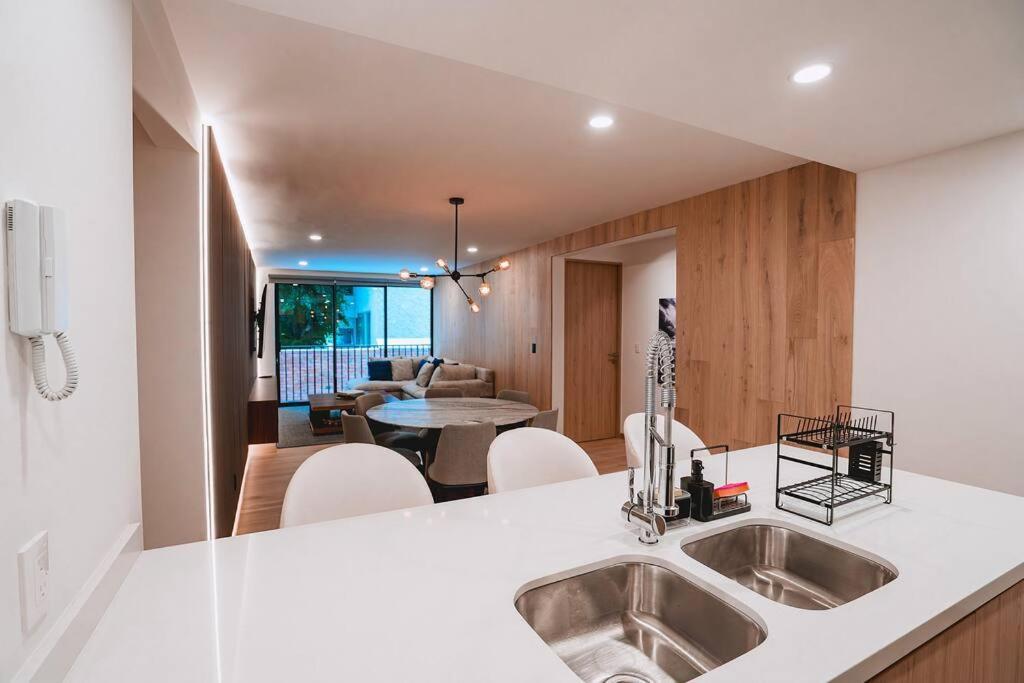 Apartment Stunning 3br With Pool, Gym, Coworking In Condesa Mexico City